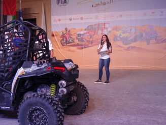 ON-STAGE FOR 2016 DUBAI INTERNATIONAL RALLY