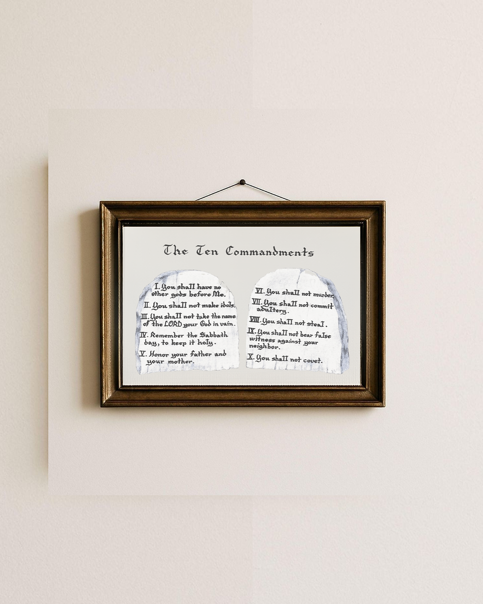 Thumbnail: Ten Commandments | Digital Download