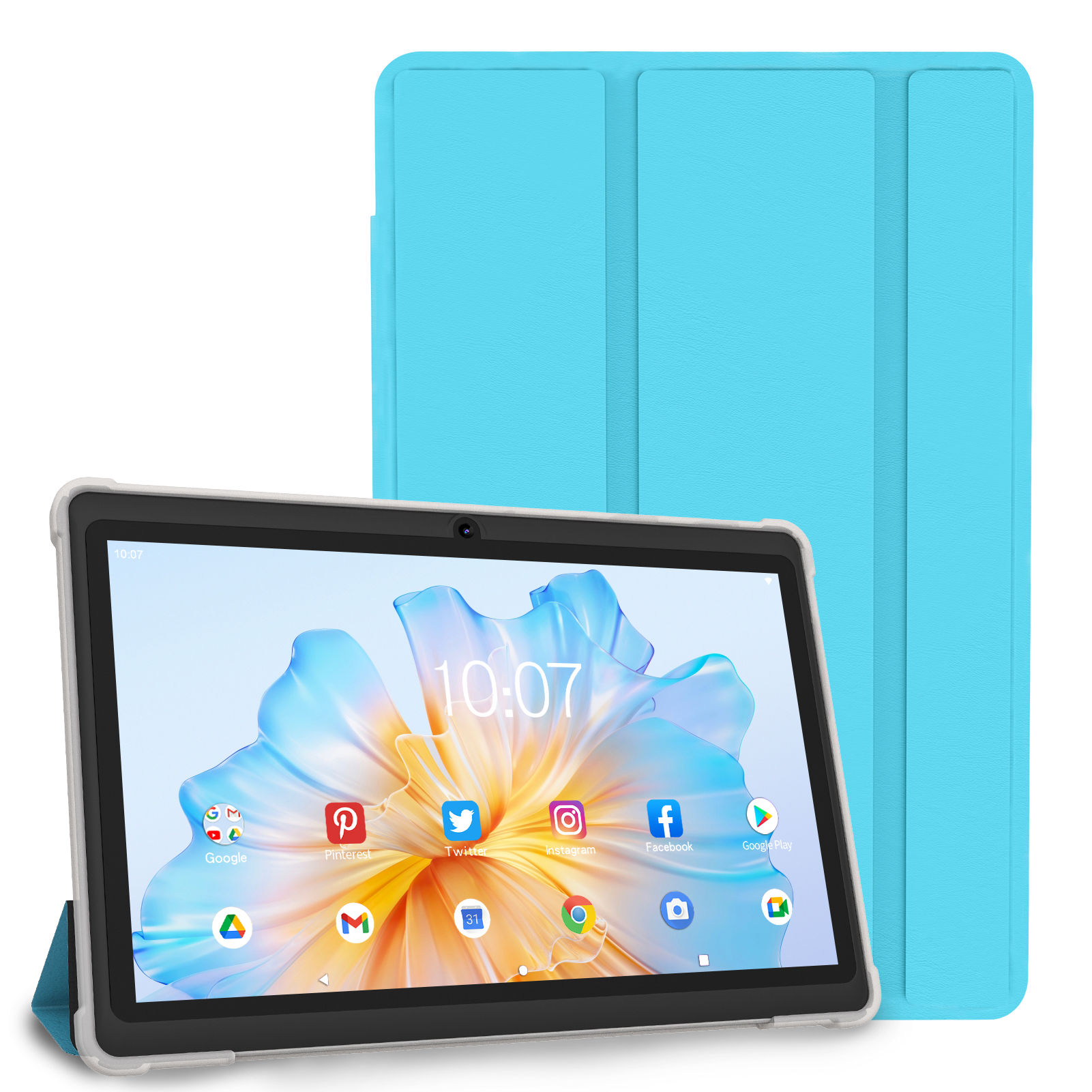 Pritom 7 Inch Tablet PC, Android 13 Quad Core, 4GB(2+2GB Virtual) RAM 32GB ROM,