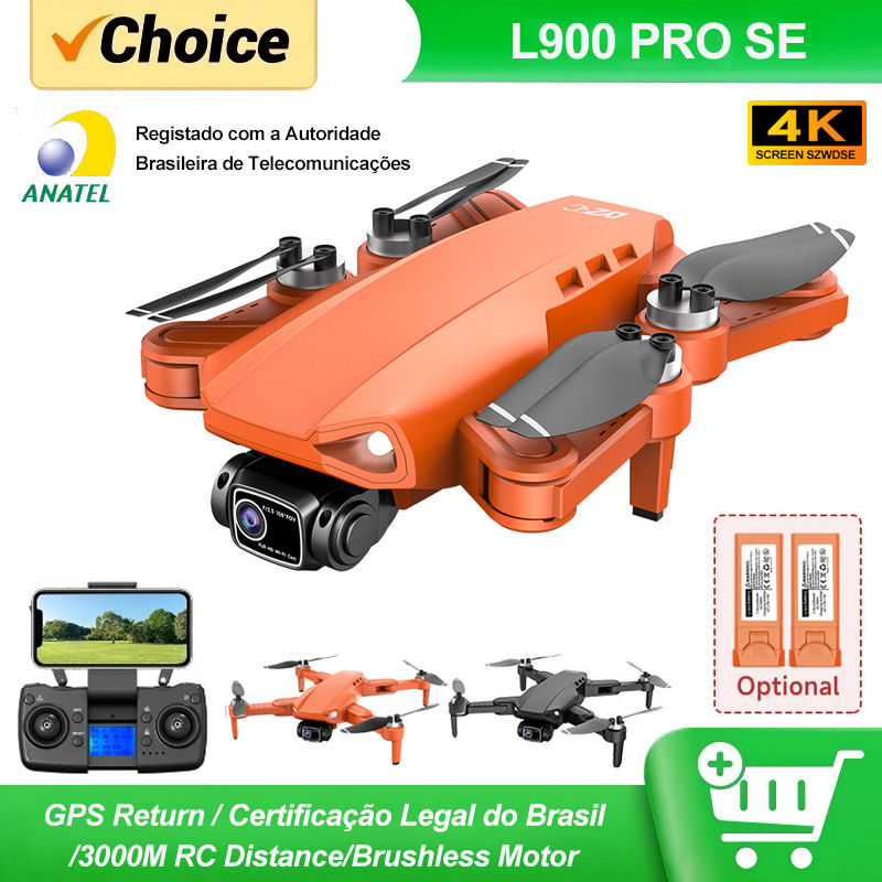 L900 PRO SE 4K Professional GPS Drone With Dual Camera FPV Brushless Motor Optic