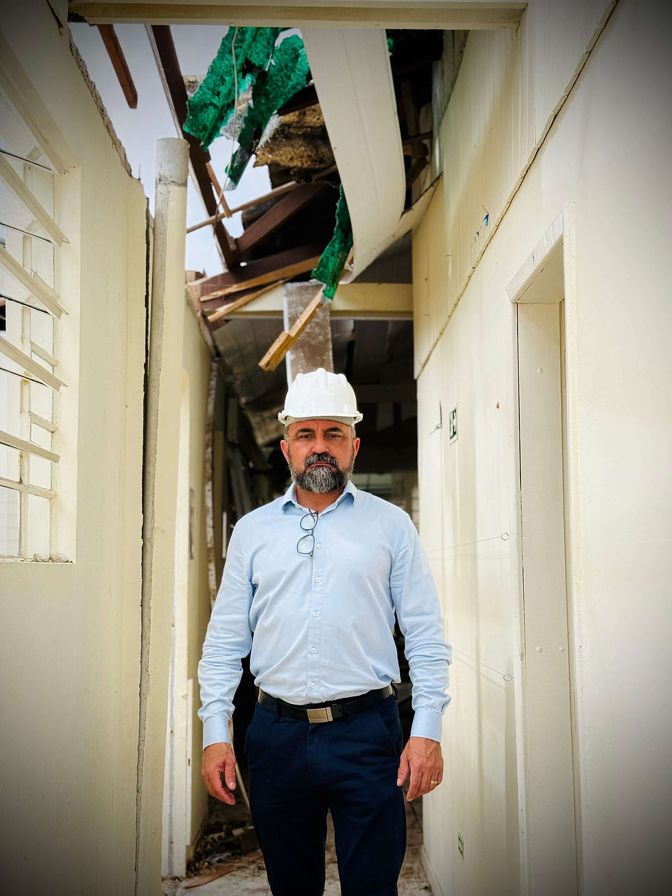 Vereador acompanha obras no CMEI Nossa Sra da Luz II, no CIC