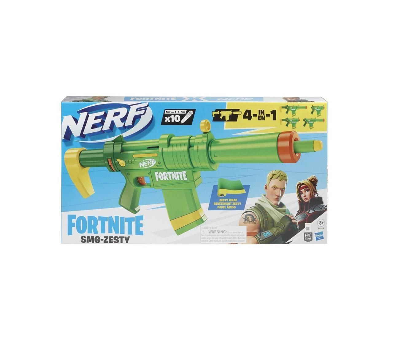 Hasbro Nerf Fortnite Smg Zesty F0319