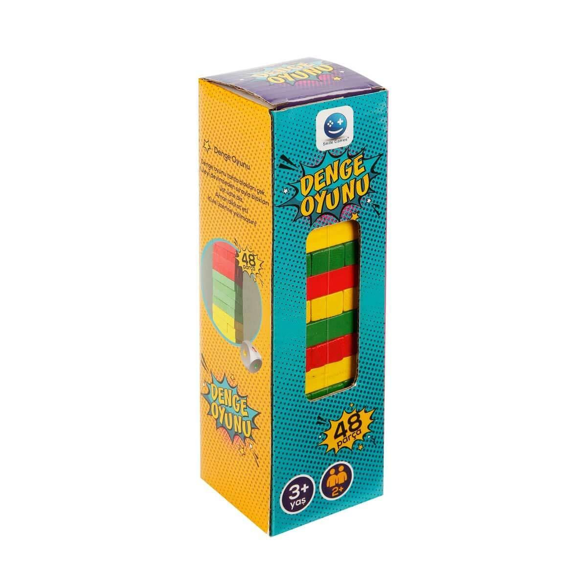 Sunman Smile Games Renkli Denge Oyunu 48 Parça S00002280