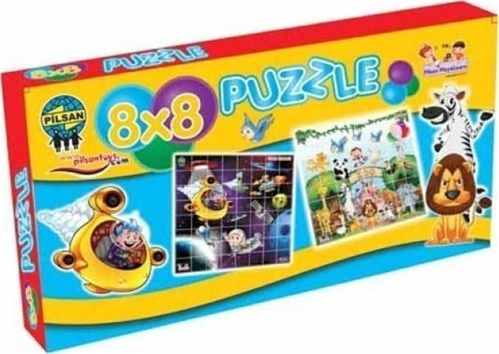 Pilsan 120 Parça Puzzle Asortili 03194