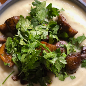 Fleur-chou & Champignons confits