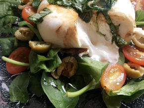 Burrata, Balsamic & Basil Summer Salad