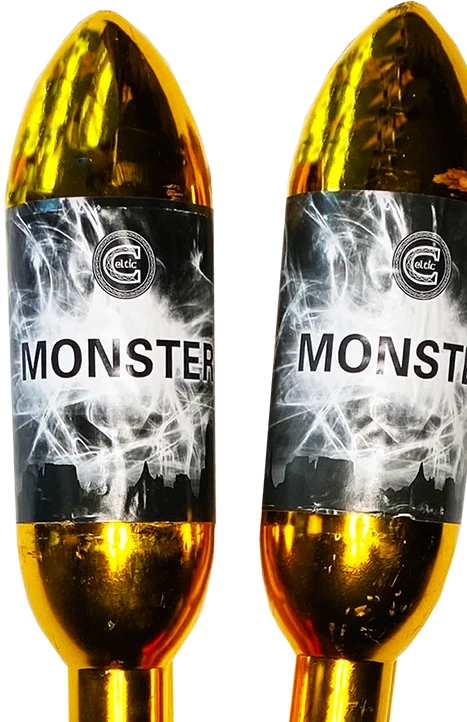 MONSTER ROCKETS PACK OF 2