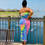 Thumbnail: Summer Breeze Tye-Dye Halter Dress