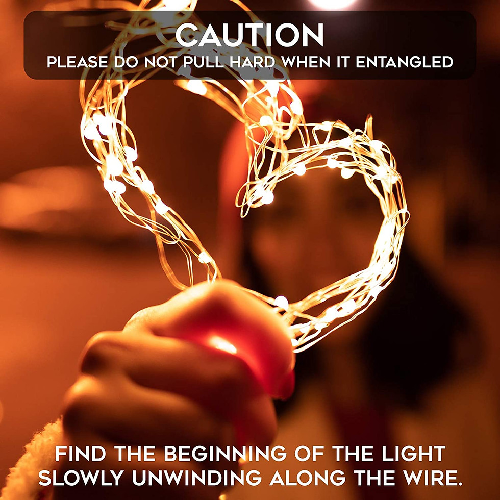 Thumbnail: SUDDUS 2 PACK 100 LED Solar Fairy Lights (Warm White)