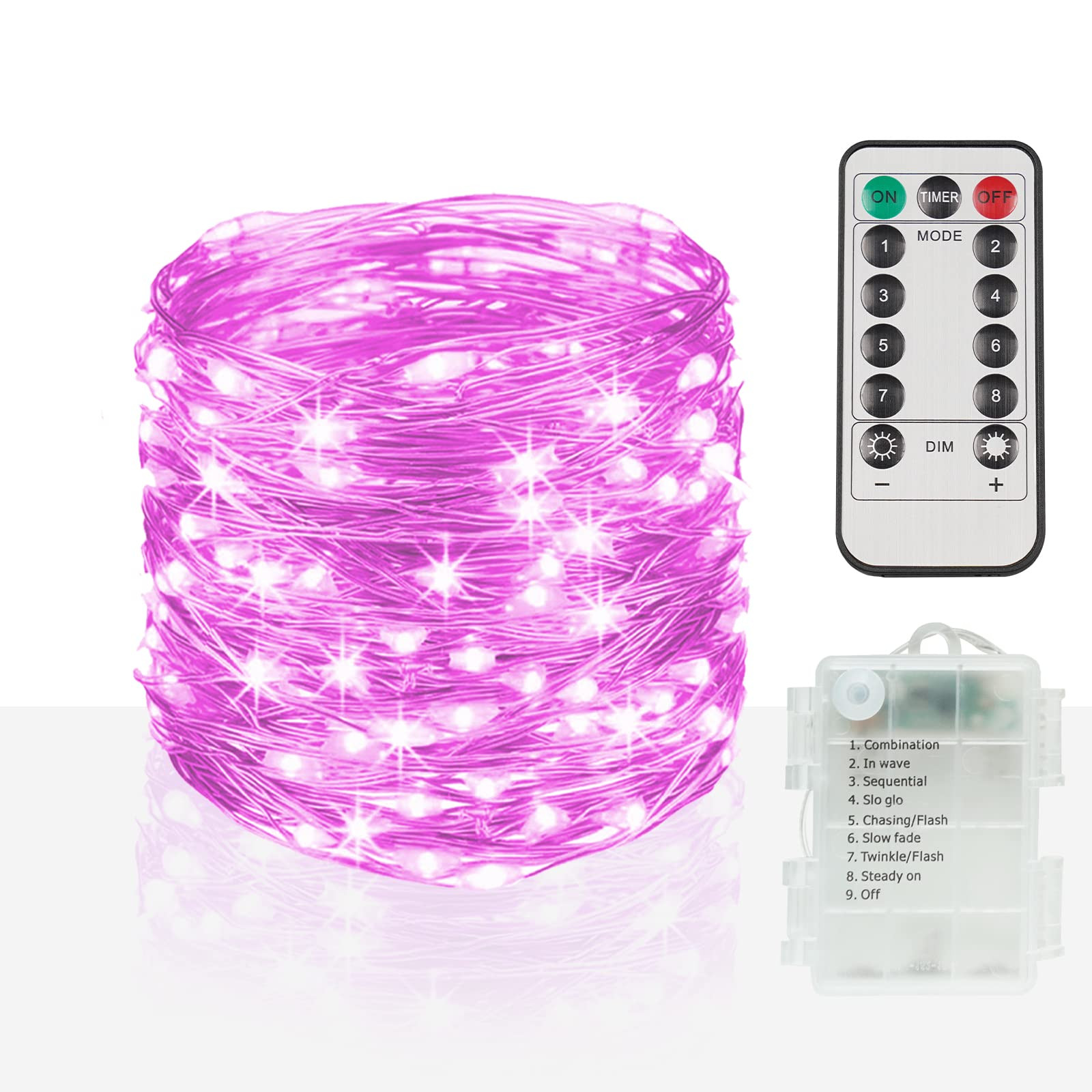 SUDDUS St Patricks Day Lights (Pink)