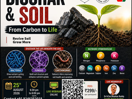 BIOCHAR & SOIL | LIVE WEBINAR