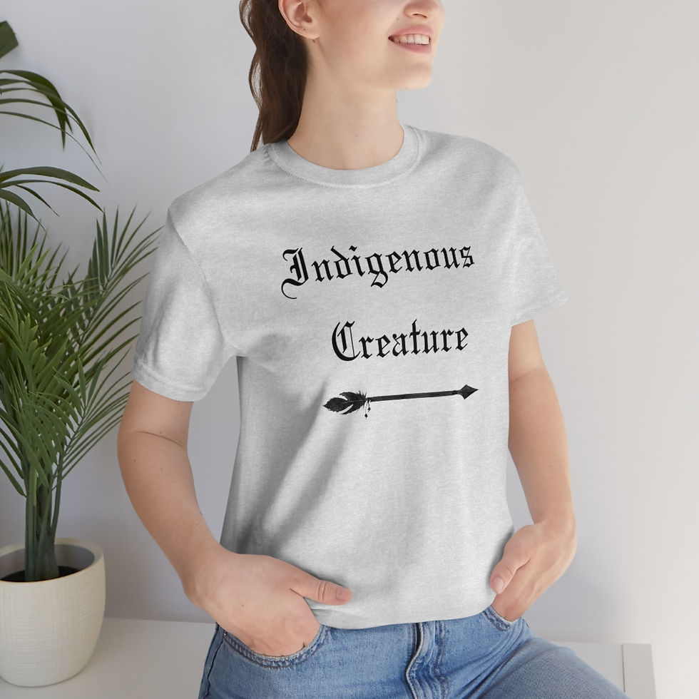Thumbnail: Indigenous Creature Unisex Jersey Short Sleeve Tee