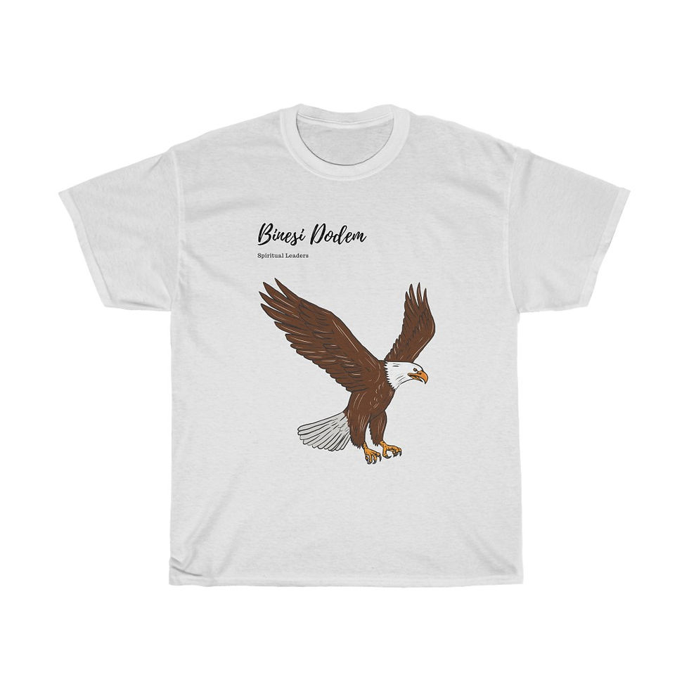 Thumbnail: Eagle Clan Binesi Dodem Unisex Heavy Cotton Tee