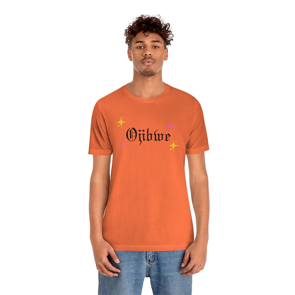 Thumbnail: Ojibwe Girl Jersey Short Sleeve Tee