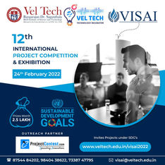 VISAI-2022 I Project Competition by Vel Tech Technology Incubator