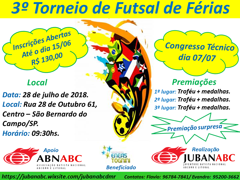 3º Torneio de Futsal de Férias