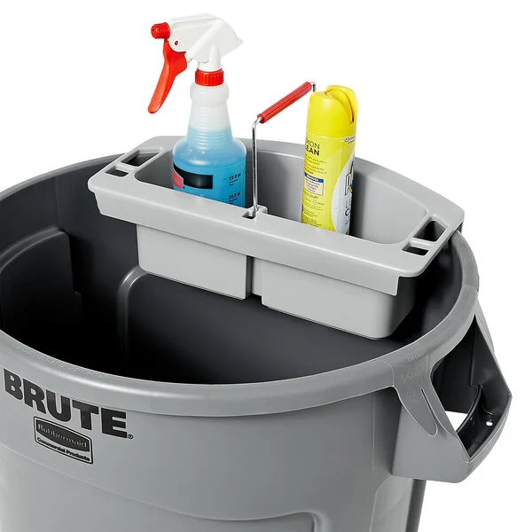 Brute® Maid (Rim) Caddy Gray 1/EA