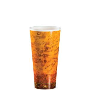 Dart® Fusion Foam Hot Cup 24 oz Escape Print 500 Case