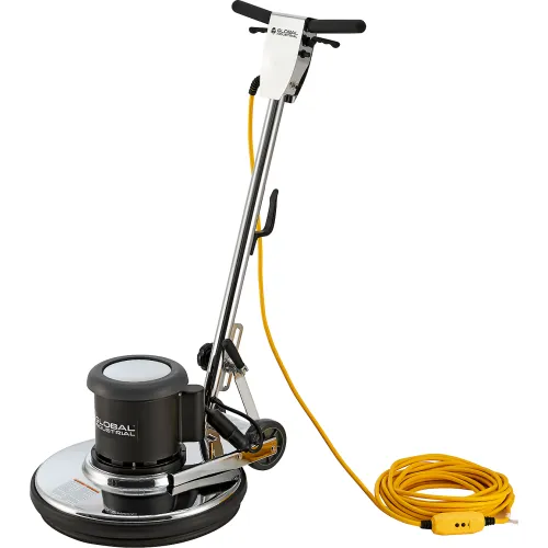 Global Low-Speed 175 RPM Floor Machine 20" Cleaning Path 1 Each