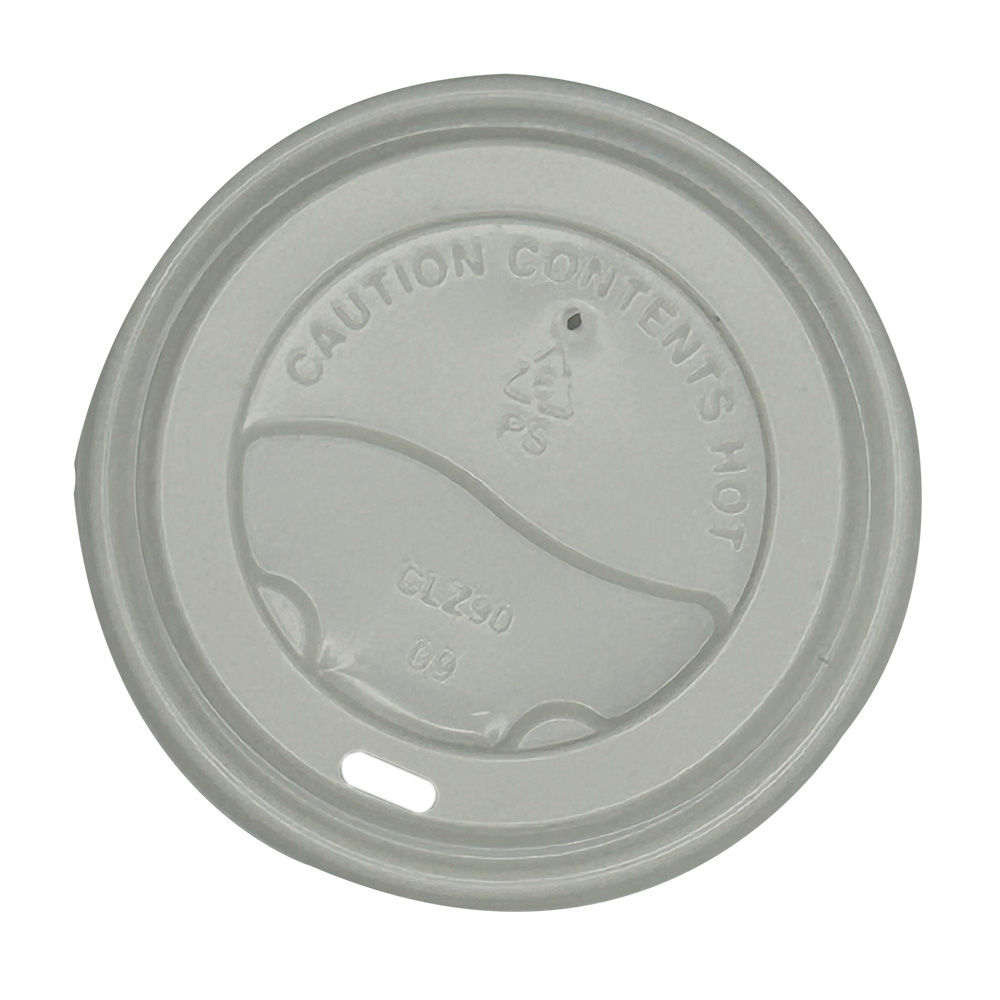 Empress Travel Lid For 10-24 oz Paper Hot Cup White 90 mm 1000 Case