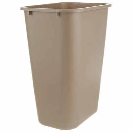 Rubbermaid Large Wastebasket Beige 1/EA