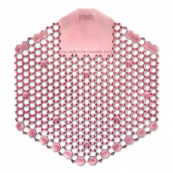 Fresh Products Wave 3D Urinal Screen Spiced Apple Scent Splash Free 10 Box