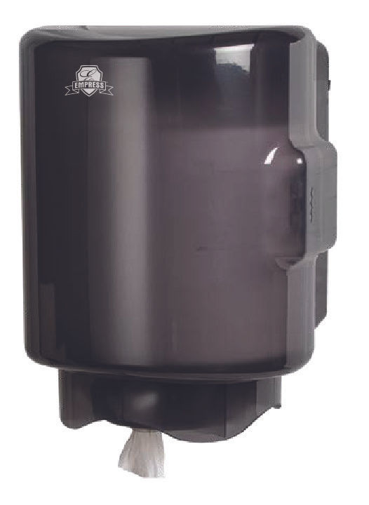 Empress Centerpull Towel Dispenser Black 1 Each