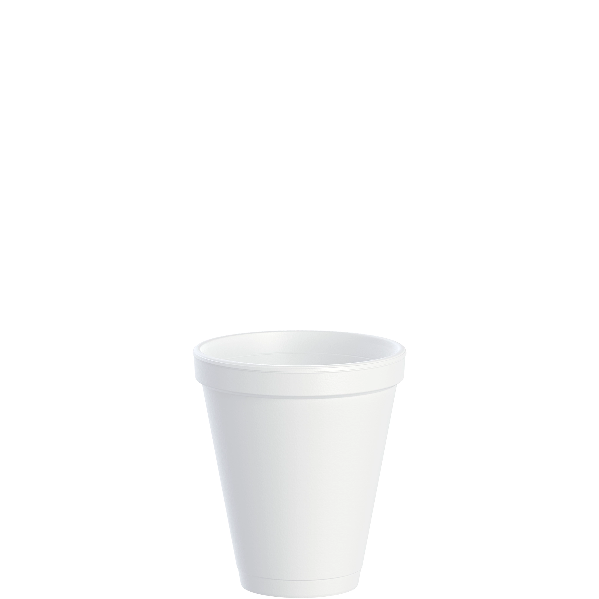 Dart® J-Cup EPS 12 oz Squat Foam Cup Medium White 1000 Case