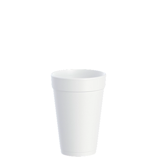 Dart® J-Cup 16 oz EPS Space Saver Foam Cup White 1000 Case