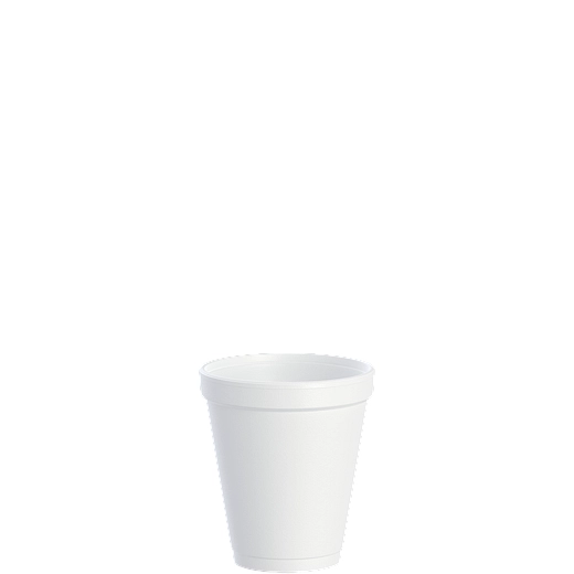 Dart J-Cup 8 oz EPS Space Saver Foam Cup White 1000 Case