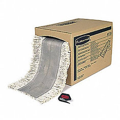 Rubbermaid Cut-to-Length Dust Mop 40' Roll White 1 Each