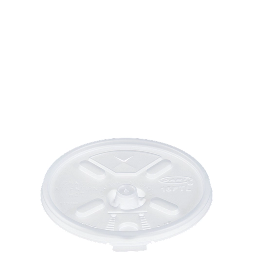 Dart® Lift N' Lock Lid For 8 oz Foam Cup White 1000 Case