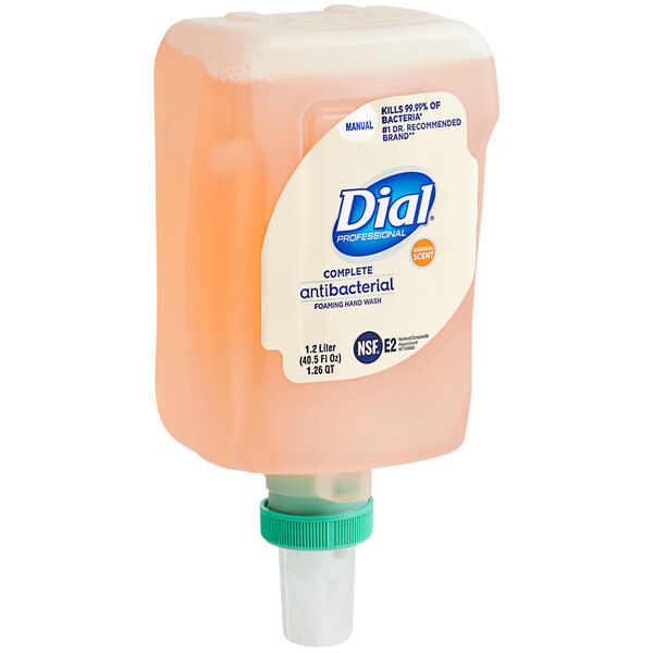 Dial Complete Antibacterial Foaming Hand Soap Refill 1.2 Liter 3 Case