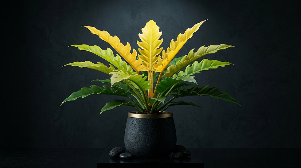 Golden Serrated Philodendron
