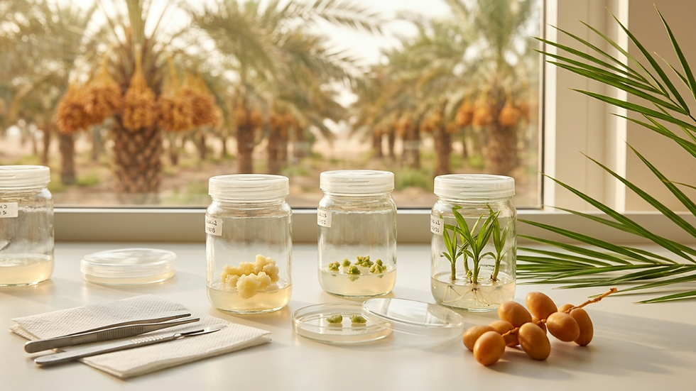 Date Palm Tissue Culture: From Selected Mother Plants to Commercial Female Plant Production