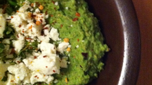 Debut Publishing in the Guardian - Pea Hummus with Lemon Thyme - 23rd February  2013