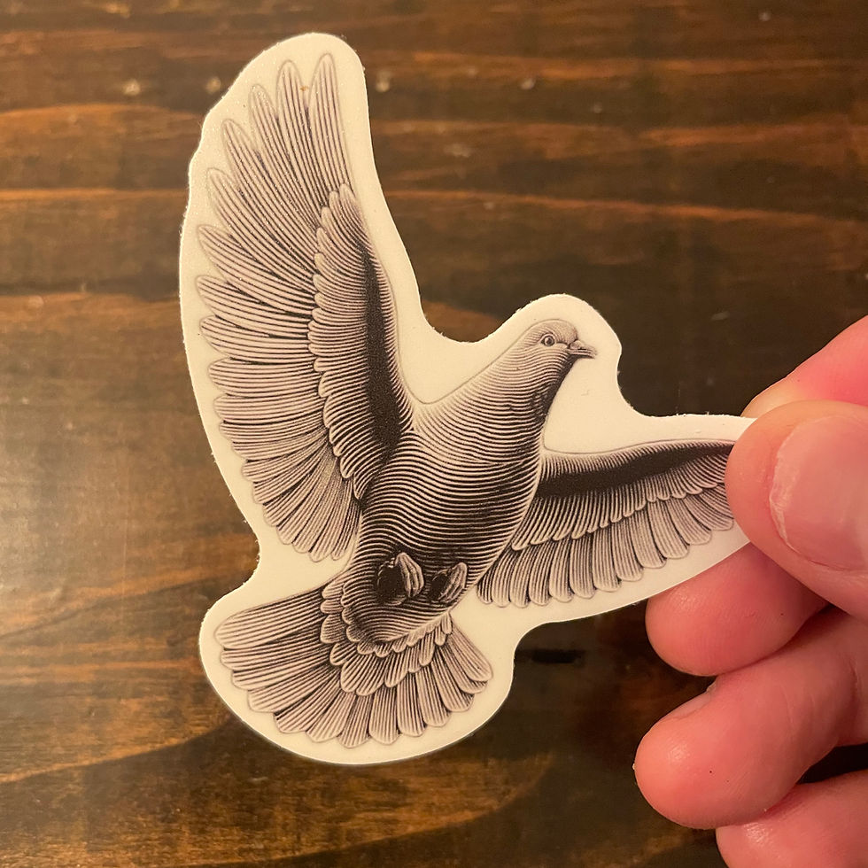Dove Sticker