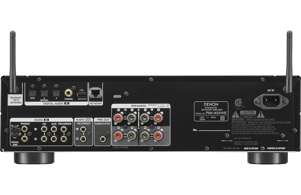 Denon PMA-900HNE amplificador porterior