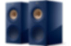 Kef Meta R3 parlantes de estanteria azul