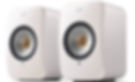 KEF LSX II parlantes activos estéreo Wi-Fi blanco