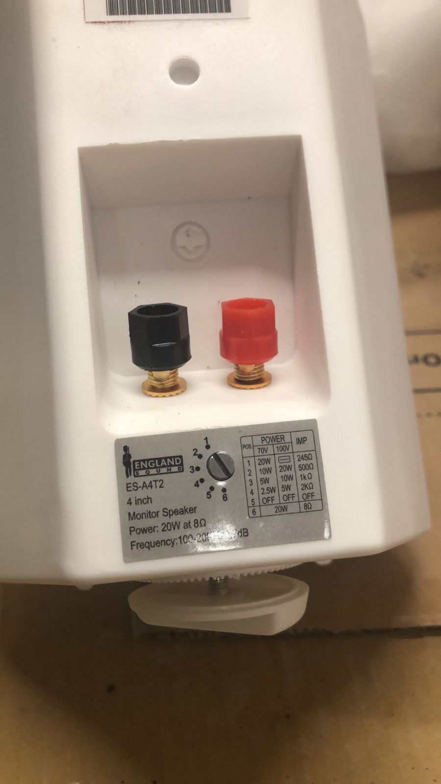 Englandsound AT-4T transformador y baja impedancia conector