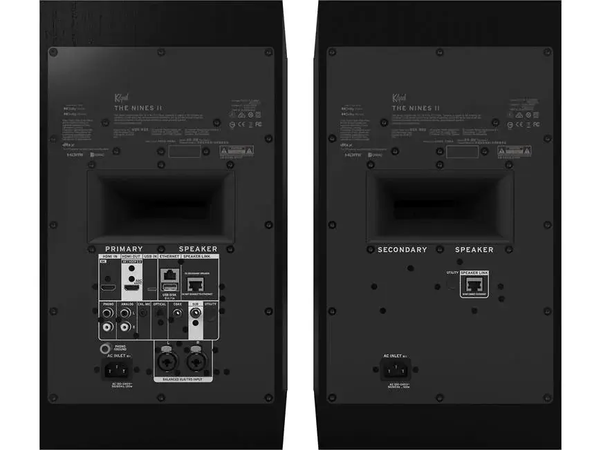 Miniatura: Klipsch The Nines II parlantes activos Bluetooth, HDMi, entrada Tocadiscos