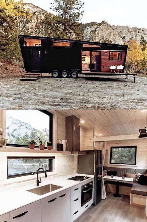colorful+trailer+house+Tiny+House_Veldkamp+container+dining+gazebo+Strapped+dehatinyhouse-