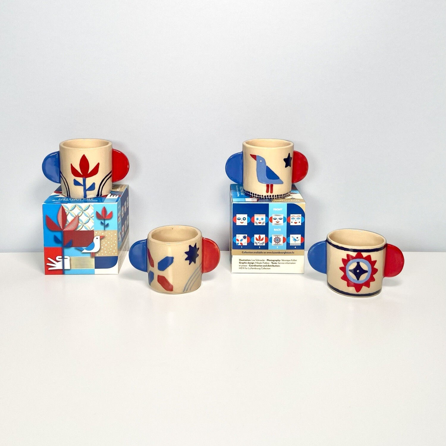 MELTING POTS - Set of 4 pots