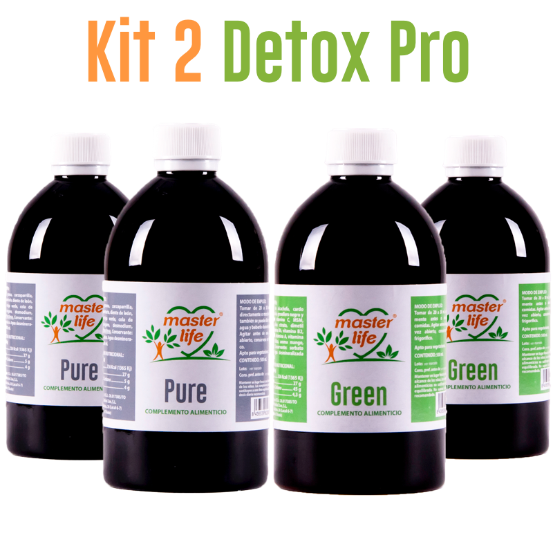 Kit 2 Detox Pro Master Life