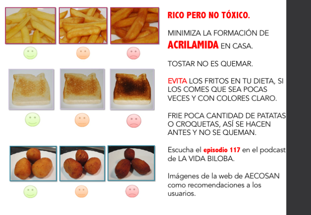 TOSTAR NO FREIR ACRILAMIDA