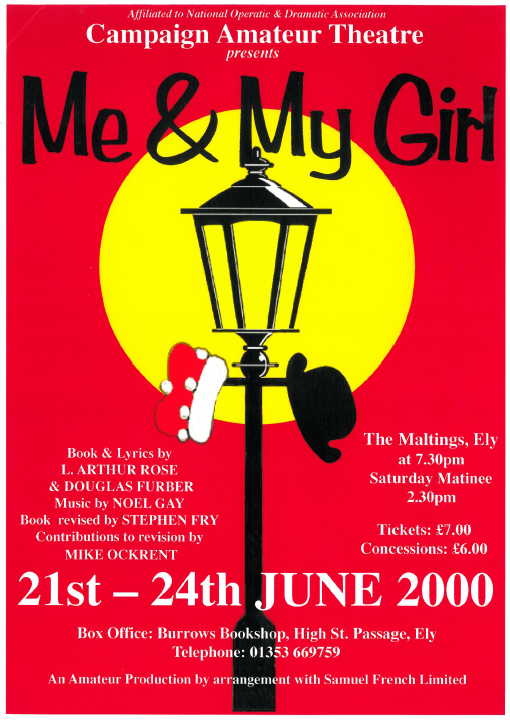 Me & My Girl Poster