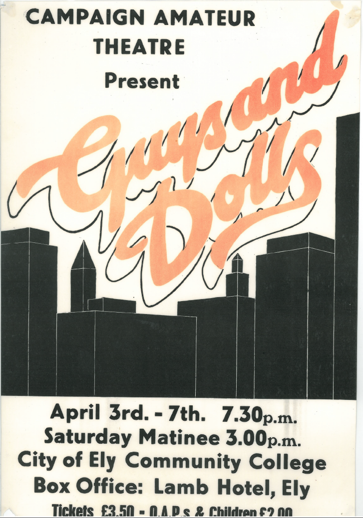 Guys & Dolls Poster