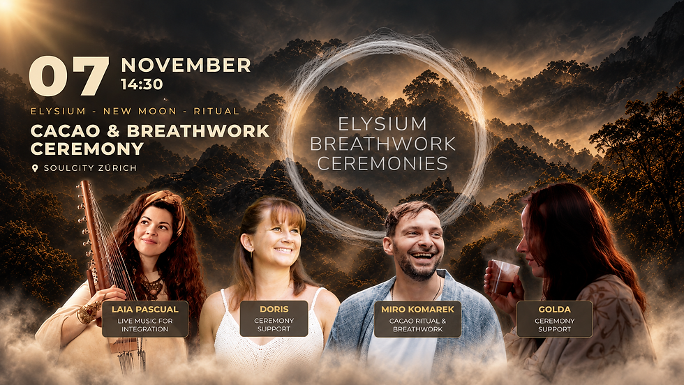 🌑 07.11 – Elysium New Moon Cacao & Breathwork Ceremony