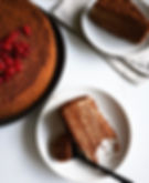 Chocolate honey cake